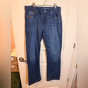 Classic Blue Straight Leg Jeans